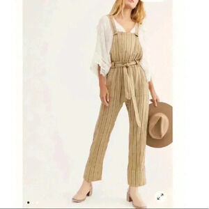 - Free People Cotton Overalls